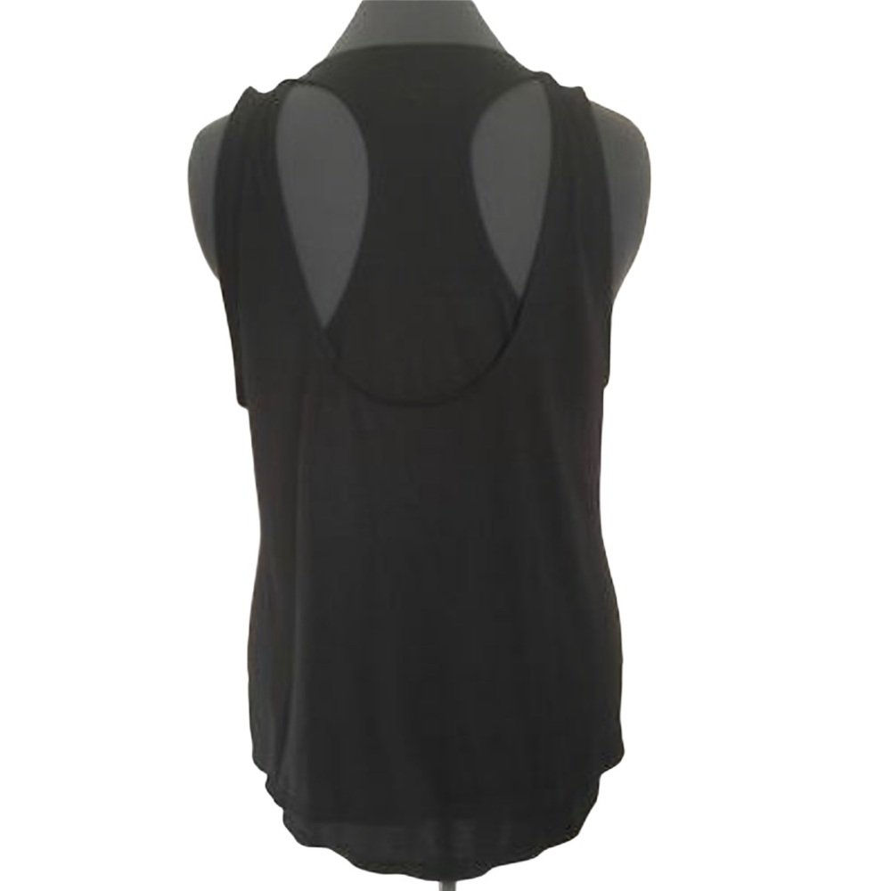 Athleta Solid Black Essence Double Layer Tank - image 3